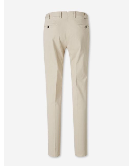 PT Torino Natural Straight Chino Trousers for men