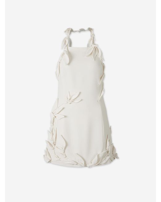 Cult Gaia White Elliana Mini Dress