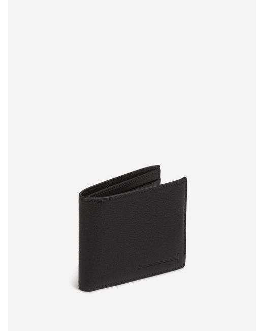Tom Ford White Foldable Leather Cardholder for men