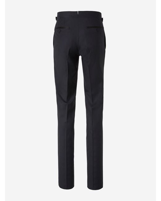 Tom Ford Black Wool Tuxedo Suit for men