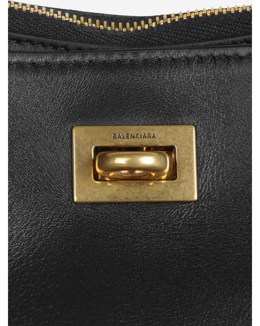 Balenciaga Black Rodeo Hobo Bag