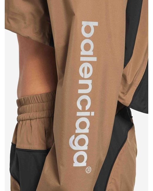 Balenciaga White Cropped Technical Jacket