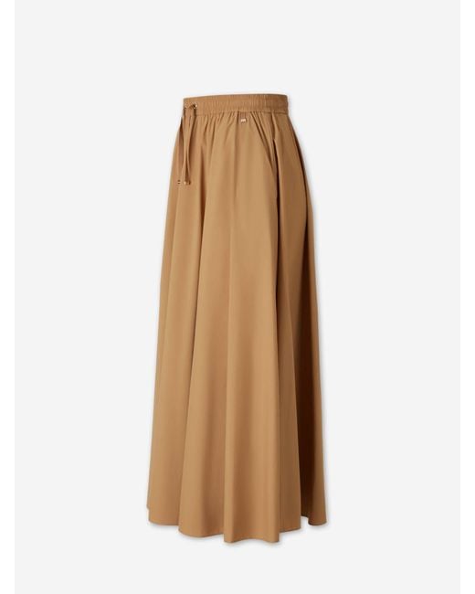 Herno Natural Stretch Midi Skirt