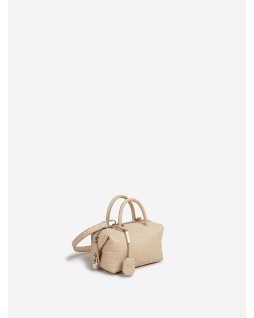 Max Mara Natural Medium Bauletto Bag