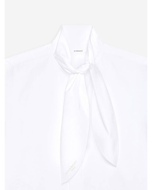 Camisa Lazada Cocoon Givenchy de color White