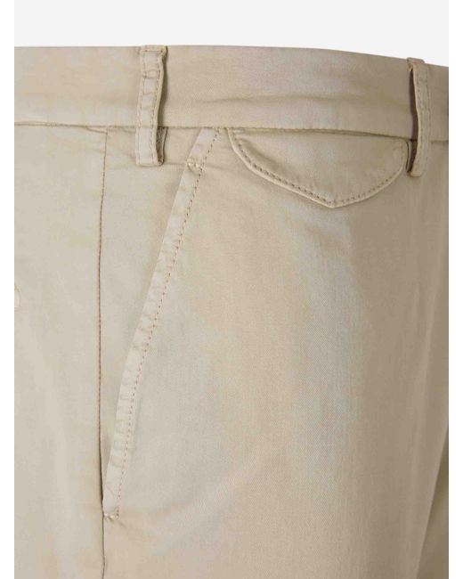 Santa Eulalia Natural Straight Chino Trousers for men
