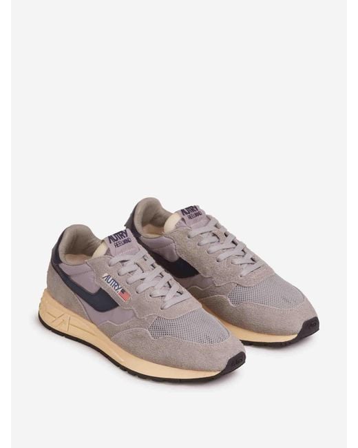 Autry White Reelwind Low Sneakers for men
