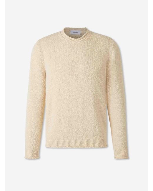Pull À Col Rond Lardini pour homme en coloris White