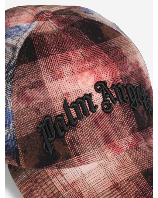 Gorra Estampada Palm Angels de hombre de color Red