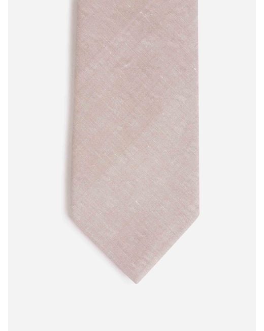 Bigi por Santa Eulalia Pink Mottled Motif Tie for men