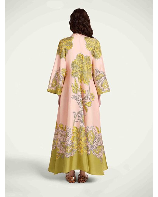 LaDoubleJ Yellow Magnifico Silk Dress