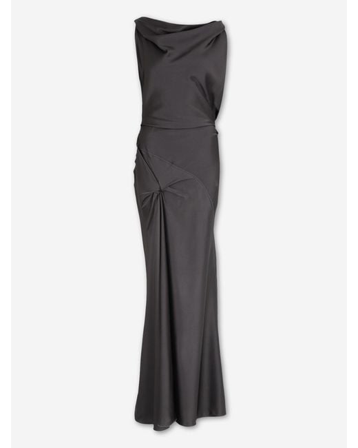 Victoria Beckham Multicolor Posy Gown Dress