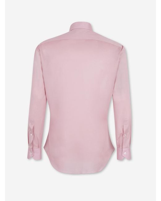 Fray Pink Long Sleeve Shirt for men