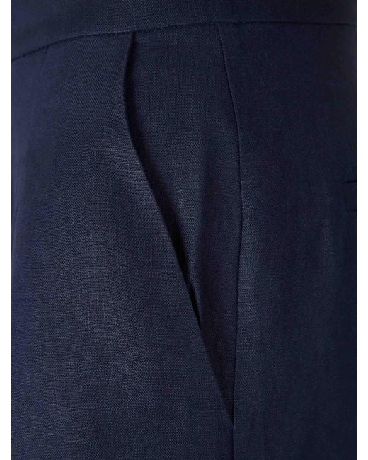 Pantalons Évasés Desperte ANDRES OTALORA en coloris Blue