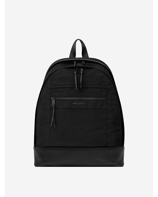 Zaino Da Città di Saint Laurent in Black da Uomo