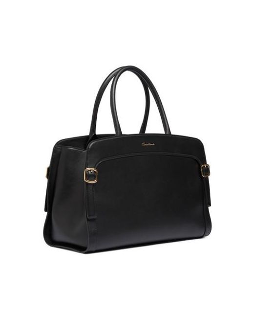 Borsa A Mano di Santoni in Black