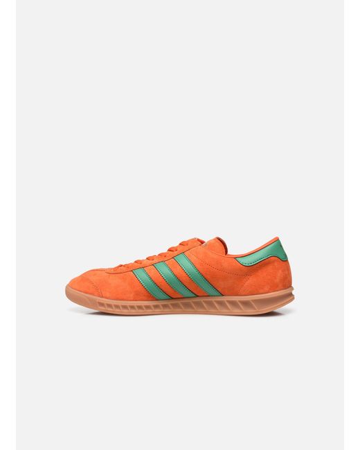 adidas Originals Hamburg in het Oranje voor heren - Lyst
