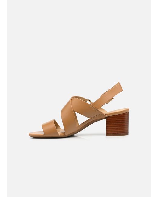 MICHAEL Michael Kors Brown VERA MID SANDAL