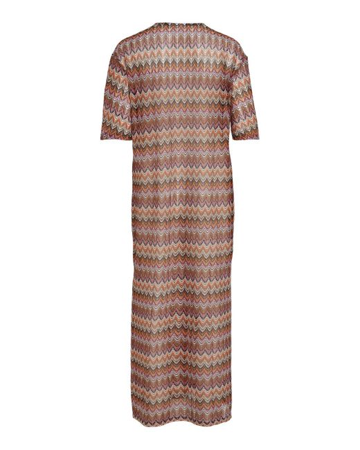 Vila Brown Vimarlee 3/4 Kaftan/Ef