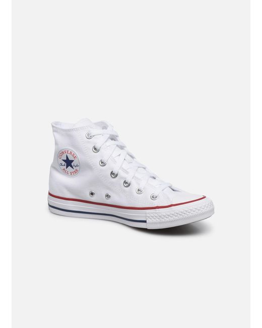 Converse Chuck Taylor All Star Hi W in het Wit - Lyst