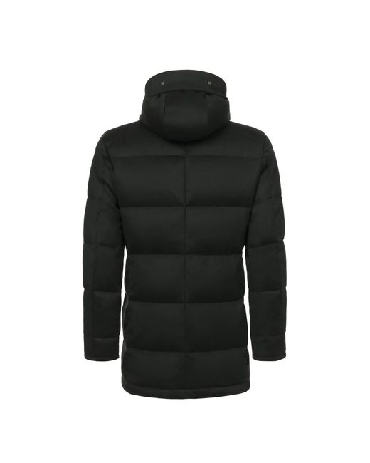 KIRED Raccoon Cashmere Parka Jacket in Black for Men | Lyst