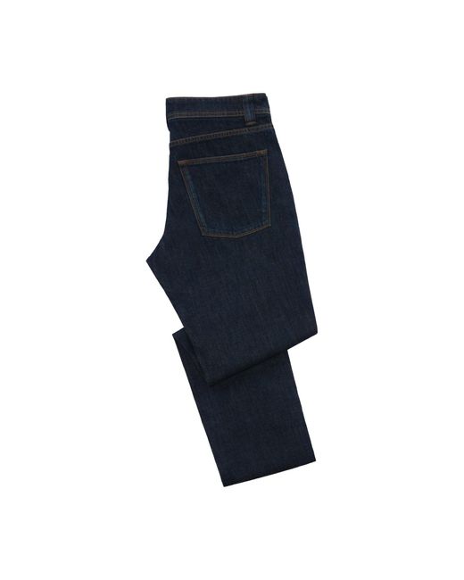 Loro Piana Slim-fit Stretch-cotton Jeans in Denim Dark Blue (Blue) for Men  | Lyst