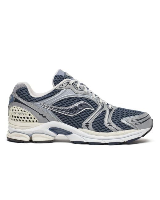 Saucony Blue ProGrid Triumph 4 Retro Sneakers