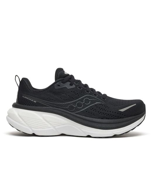 Hurricane 25 Wide Saucony en coloris Black