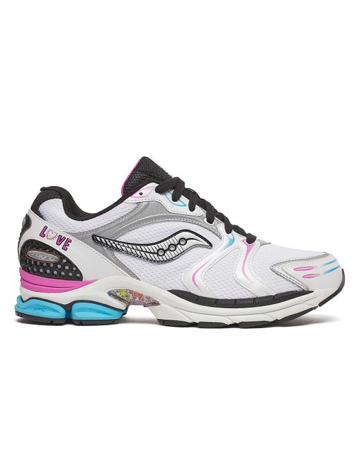 Saucony White Keith Haring X Progrid Triumph 4 for men