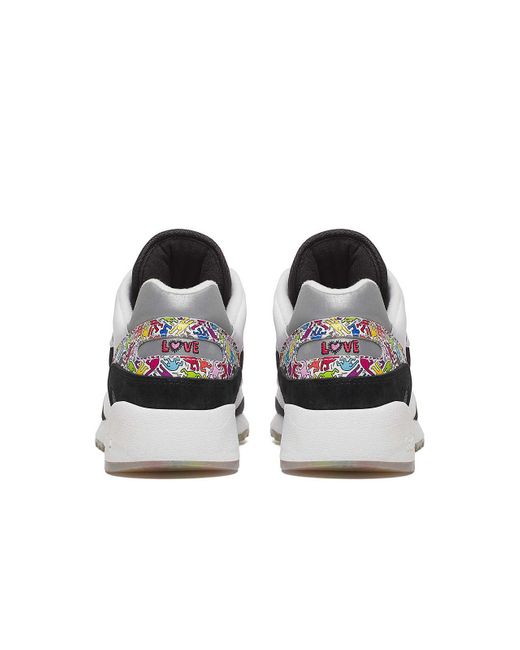 Saucony White Keith Haring X Shadow 6000 for men