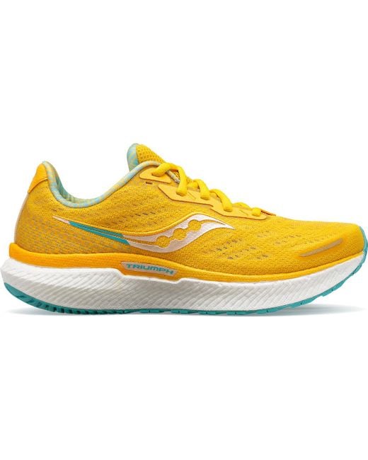 Saucony Yellow Bottomless Love Triumph 19