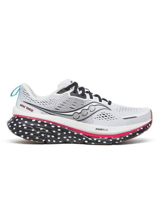 Saucony White Keith Haring X Nyc Guide 18 for men