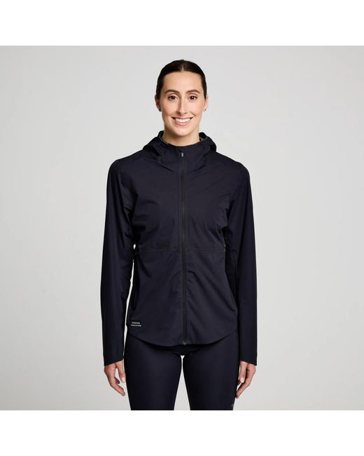 Saucony Blue Hurricane Waterproof Jacket