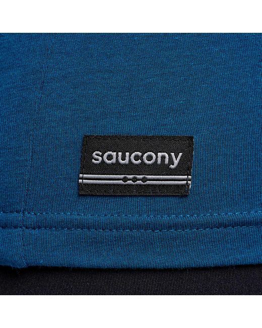 Saucony Blue Recovery Short Sleeve