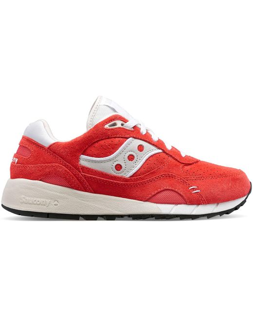 Saucony Shadow 6000 Suede Premium in Red | Lyst