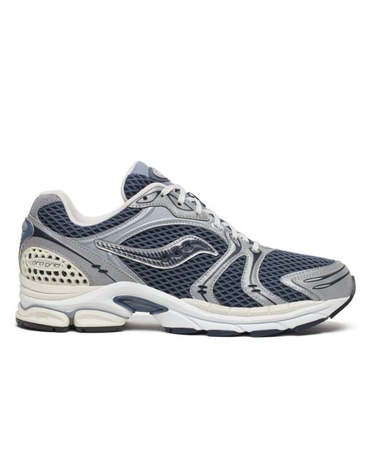 Saucony Blue ProGrid Triumph 4 Retro Sneakers
