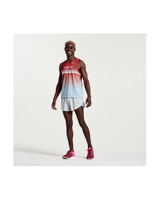 Saucony running best sale singlet