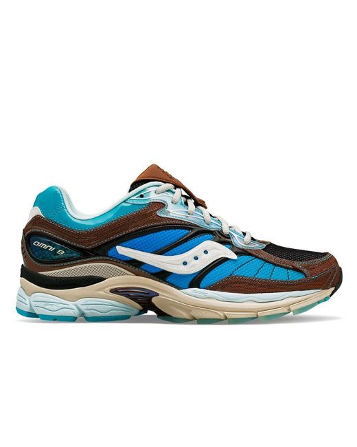 Foot Patrol X Progrid Omni 9 di Saucony in Blue