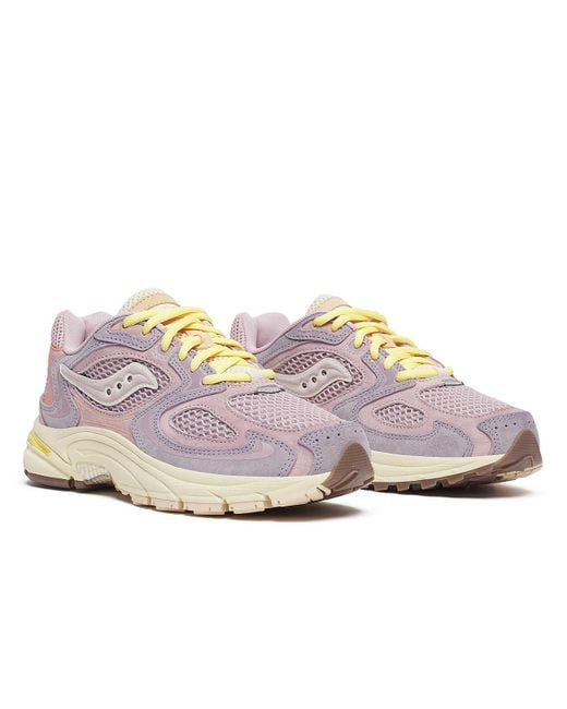 Saucony Pink Grid Jazz 9 Designed In Venice