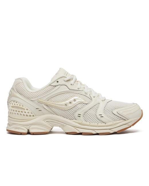 Saucony White Progrid Triumph 4 Heritage