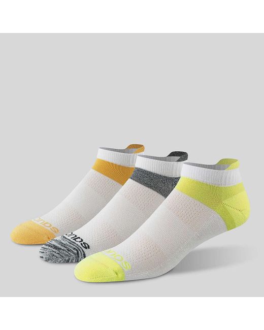 Saucony Multicolor Inferno Cushion No Show Tab Sock