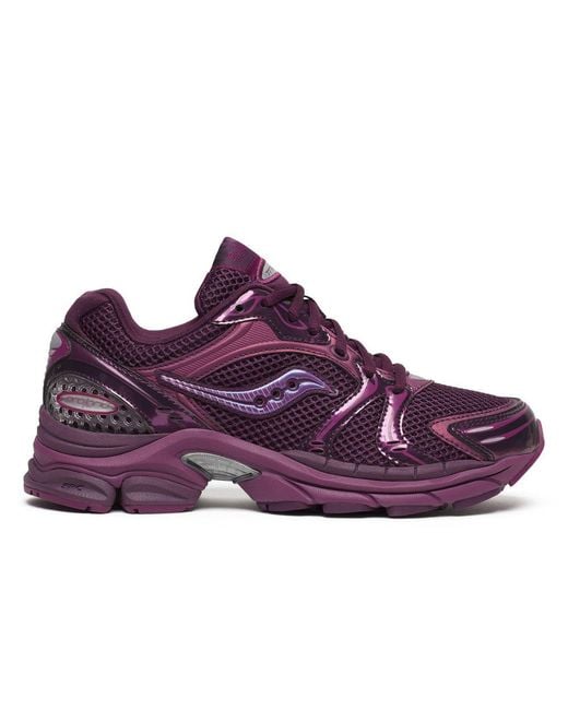 Saucony Purple Progrid Triumph 4 Chroma
