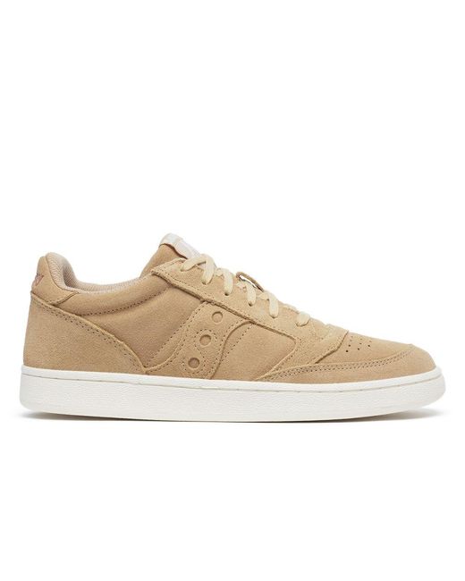 Jazz Court Split Suede di Saucony in Natural