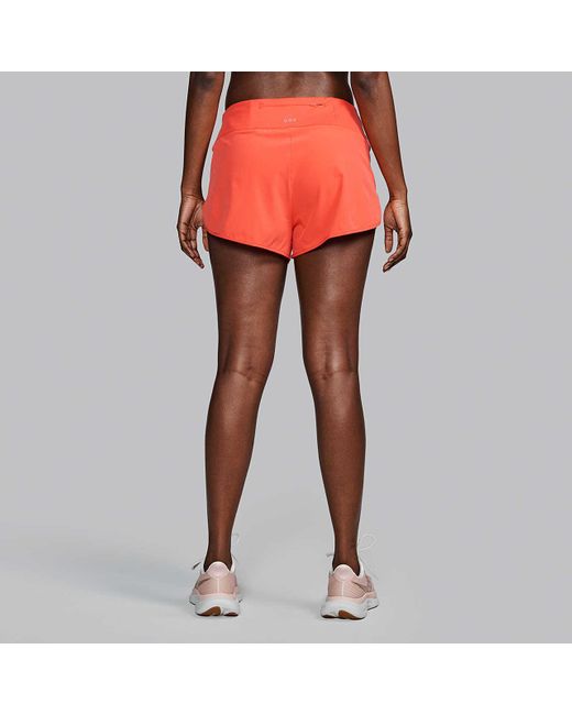 Saucony Orange Outpace 2.5" Split Short