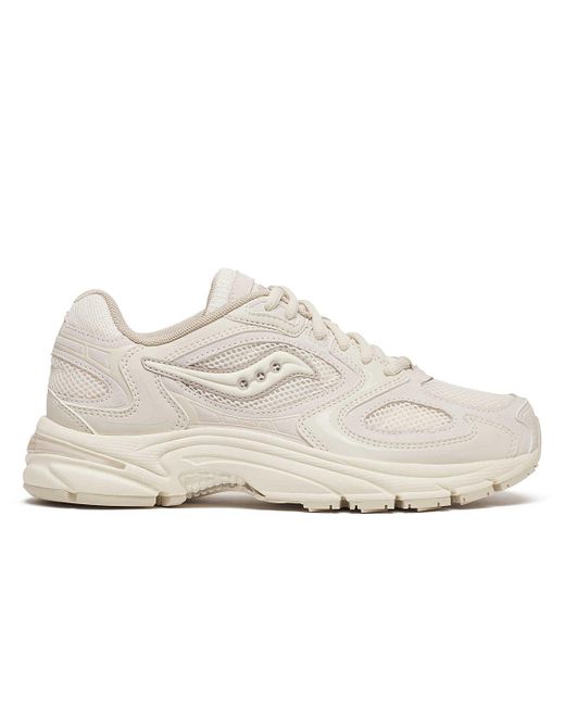 Saucony White Grid Jazz 9 Suede