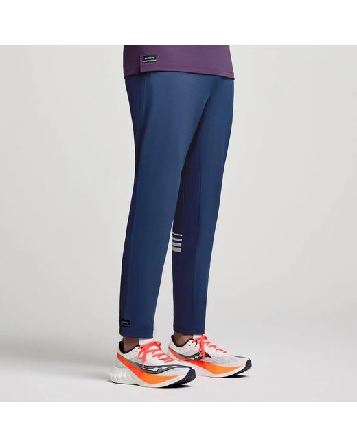Saucony Blue Boston Woven Pant for men