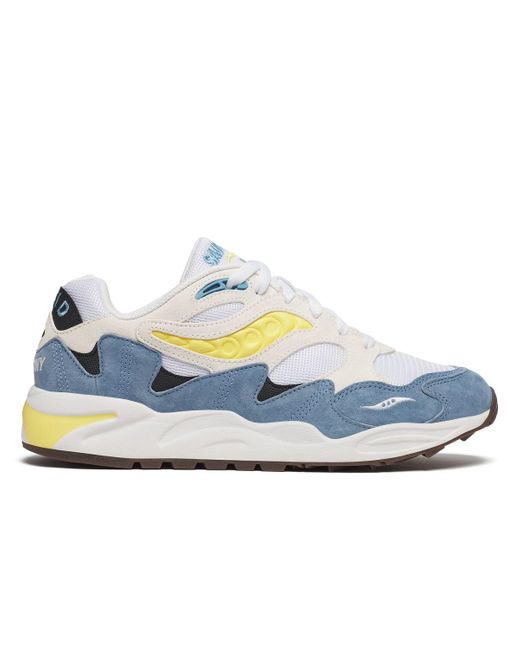 Saucony Blue Grid Shadow 2 Essential