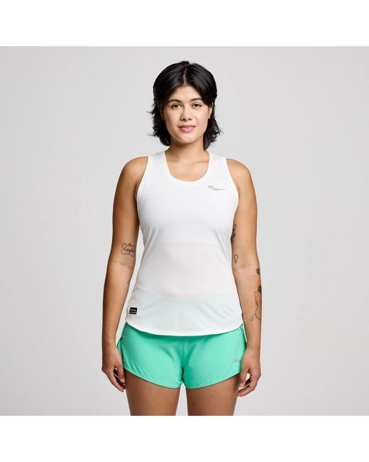 Stopwatch Singlet Saucony en coloris Green