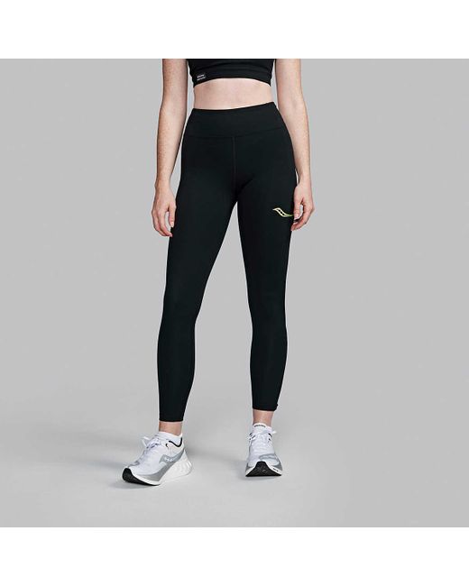 Saucony Black Endorphin Fortify Tight