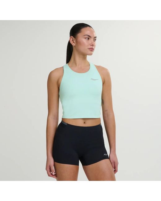 Saucony Blue Endorphin Crop Top